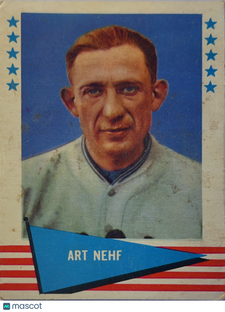 1961 Fleer Baseball Greats Art Nehf #65