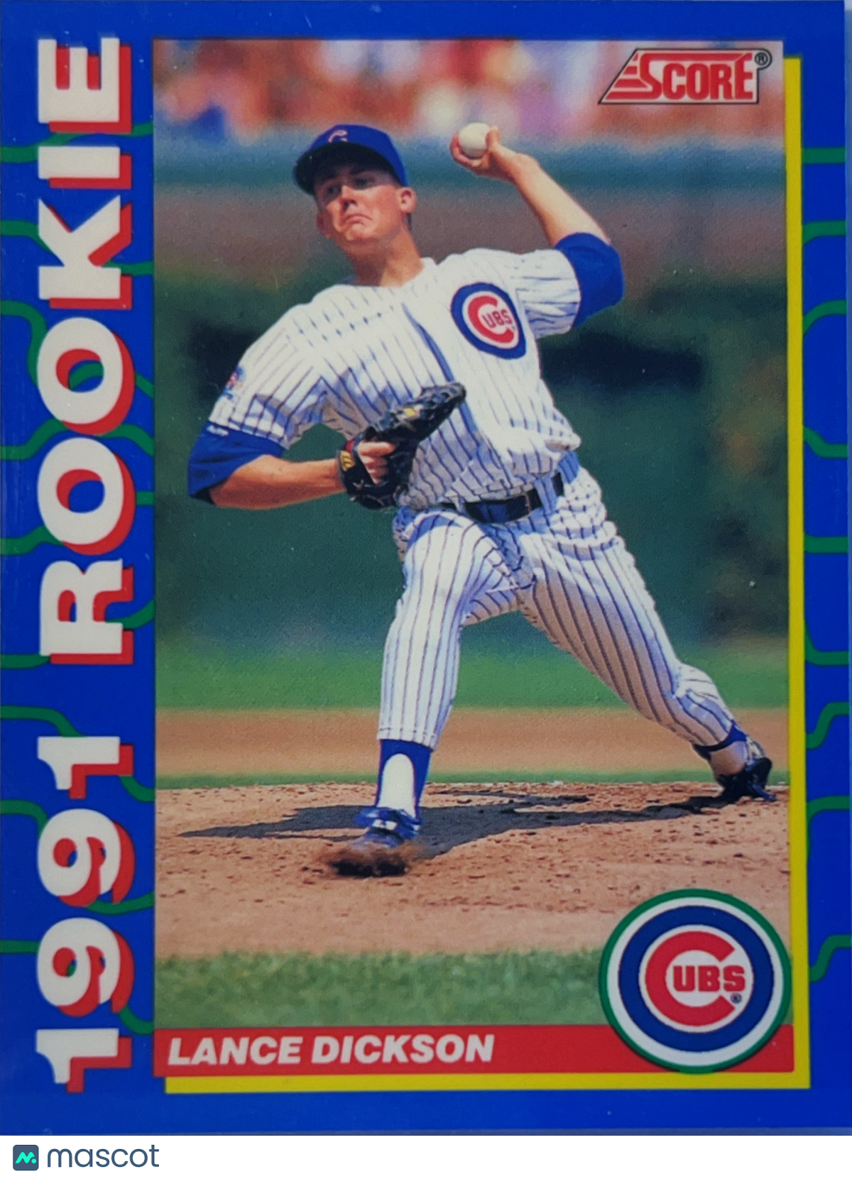 1991 Score Lance Dickson #24