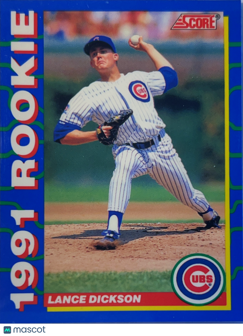 1991 Score Lance Dickson #24