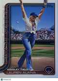 2025 Topps Series One First Pitch Lauren Alaina #FP-9