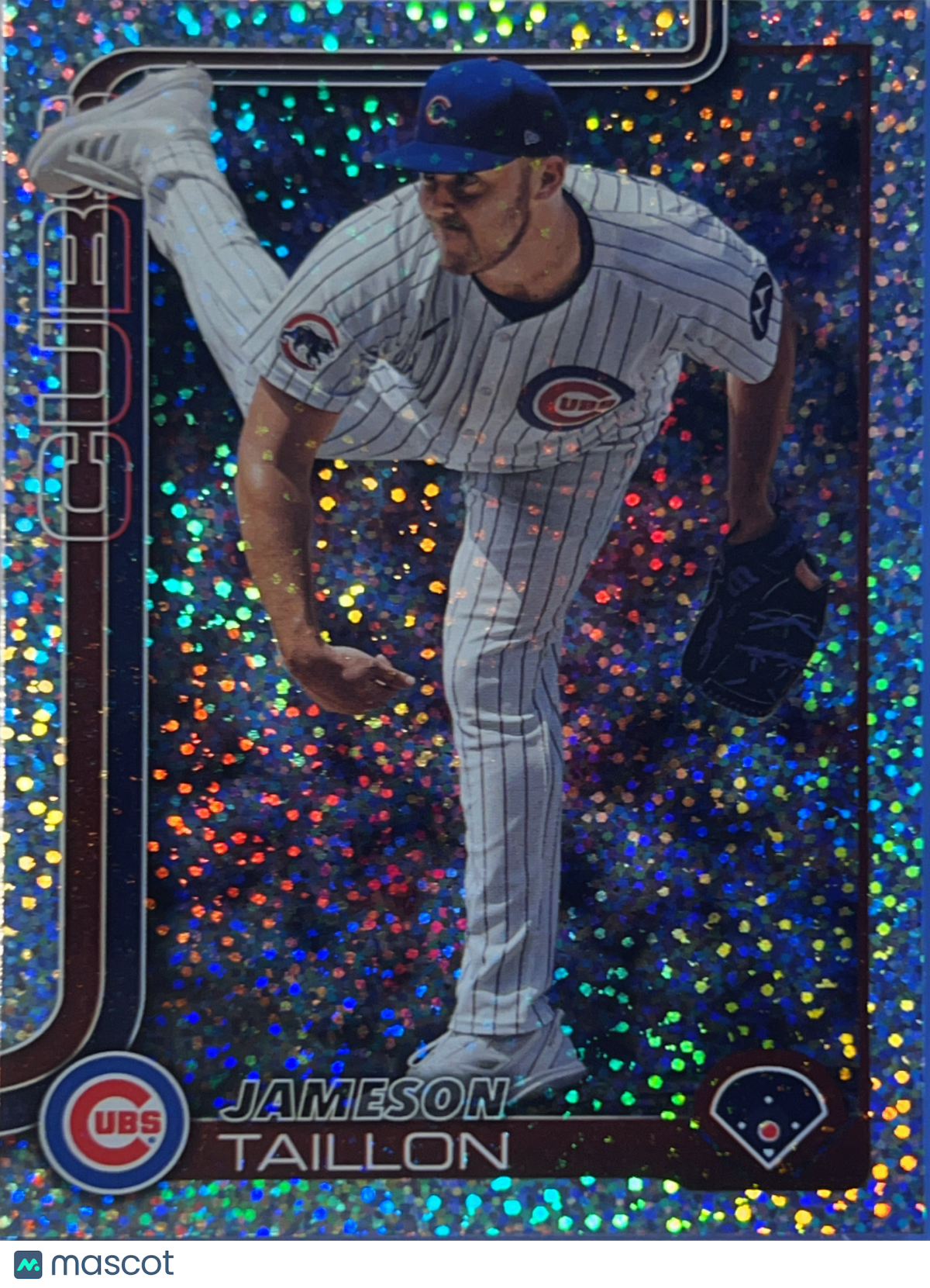 2025 Topps Series One Jameson Taillon #134 Sandglitter