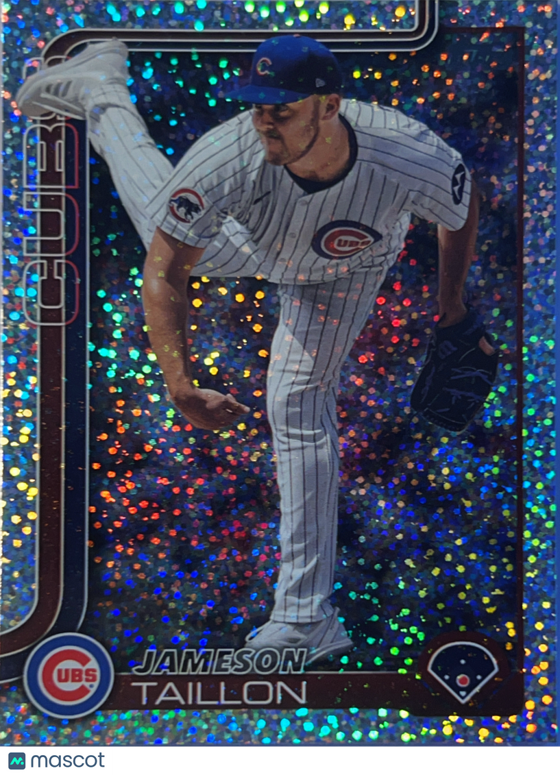 2025 Topps Series One Jameson Taillon #134 Sandglitter