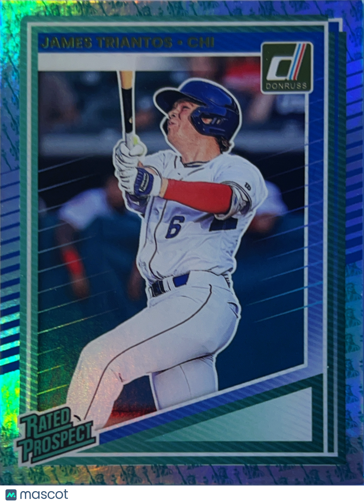 2025 Panini Donruss James Triantos #171 Liberty Holo