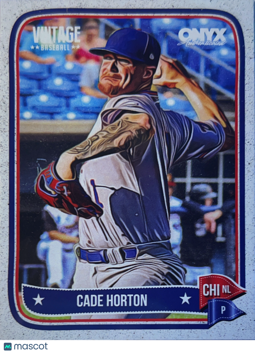 2024 Onyx Vintage Baseball Cade Horton #OVCAHO