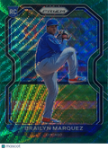 2021 Panini Prizm Brailyn Marquez #12 Green Scope RC