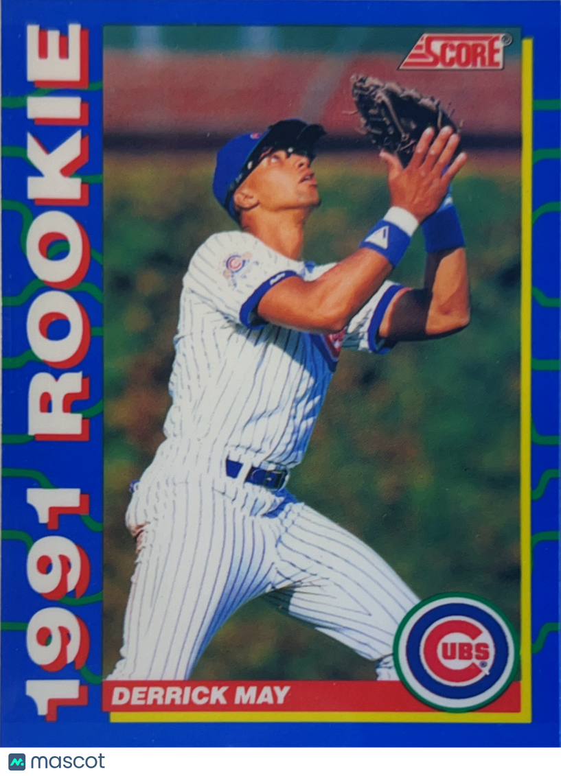 1991 Score Derrick May #36