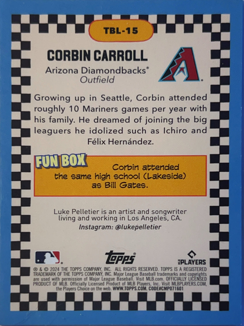 2024 Topps Big League Corbin Carroll #TBL-15