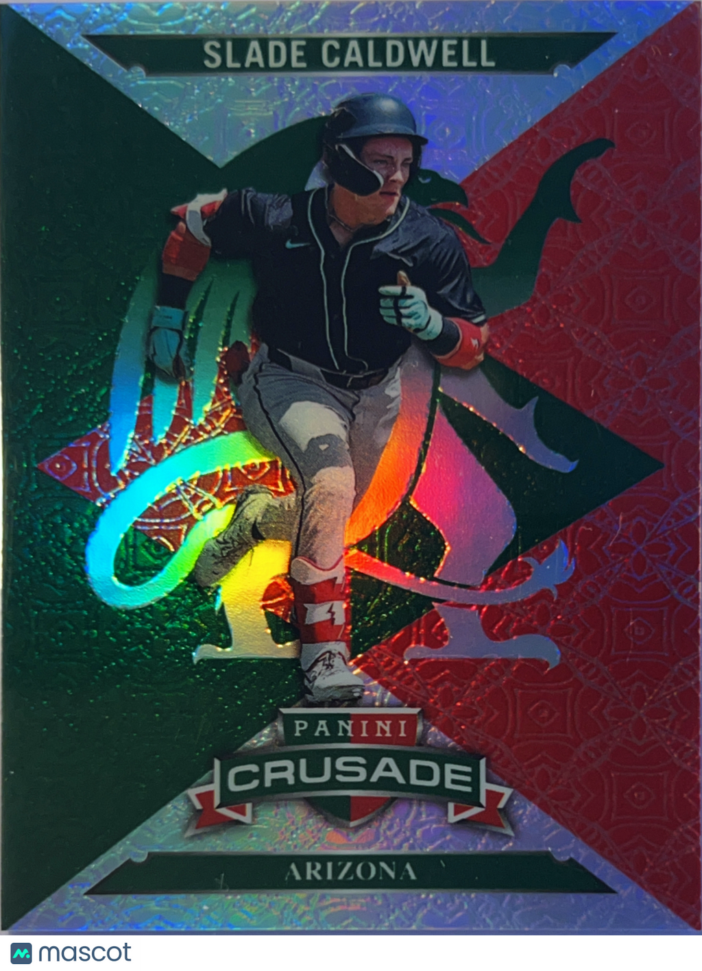 2025 Panini Crusade Slade Caldwell #92 Red Prizm /249