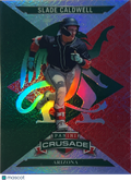 2025 Panini Crusade Slade Caldwell #92 Red Prizm /249