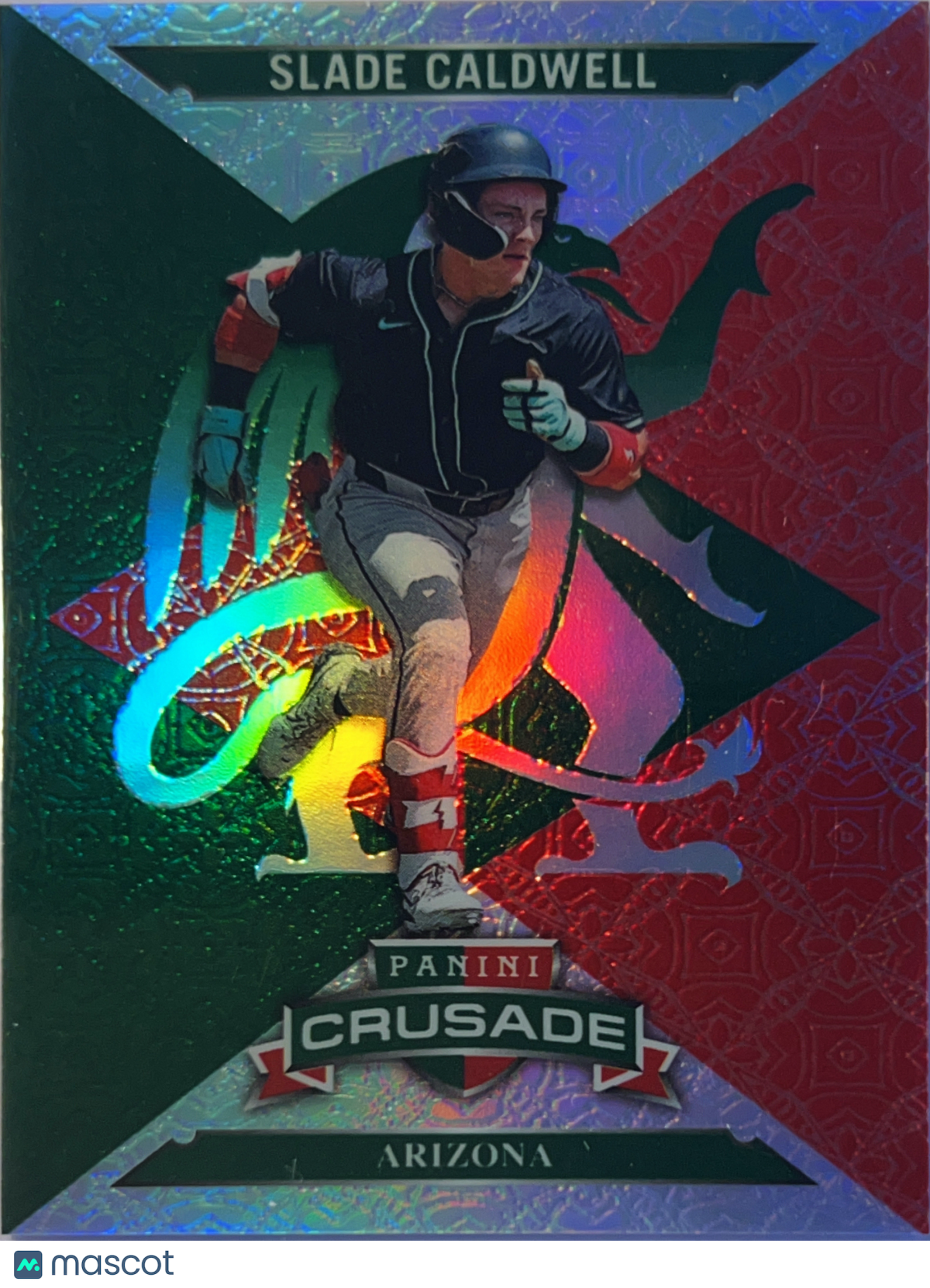 2025 Panini Crusade Slade Caldwell #92 Red Prizm /249