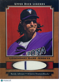 2001 Upper Deck Legends Legendary Game Jerseys Randy Johnson #J-RJo
