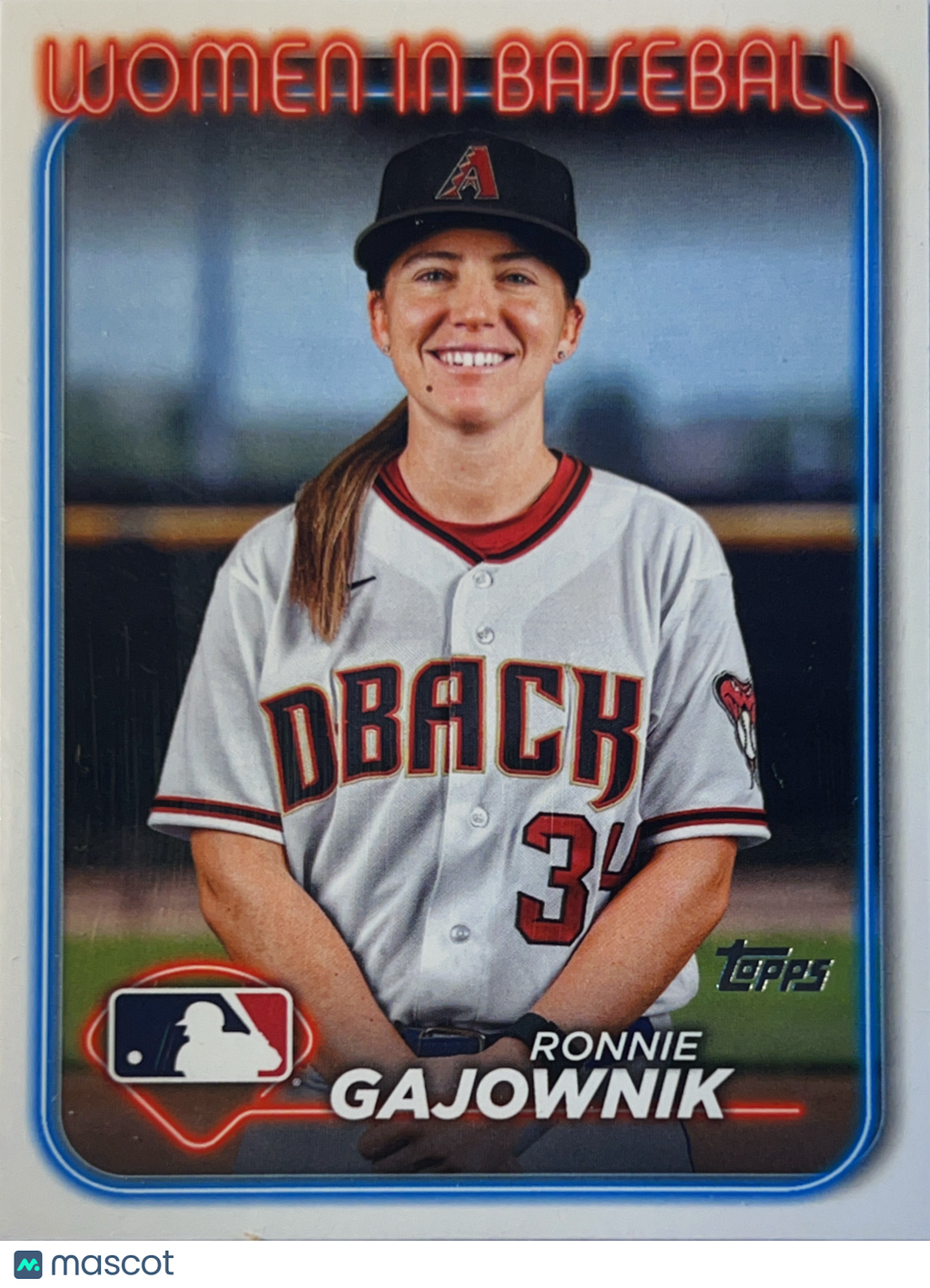 2024 Topps Series 2 Women in Baseball Ronnie Gajownik #WIB-3