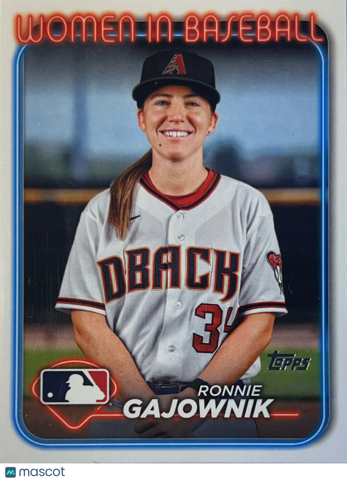 2024 Topps Series 2 Women in Baseball Ronnie Gajownik #WIB-3