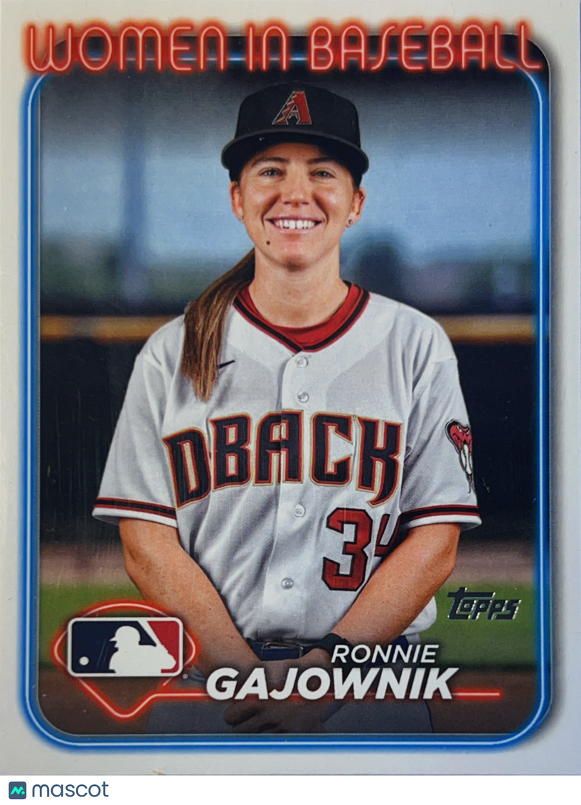 2024 Topps Series 2 Women in Baseball Ronnie Gajownik #WIB-3