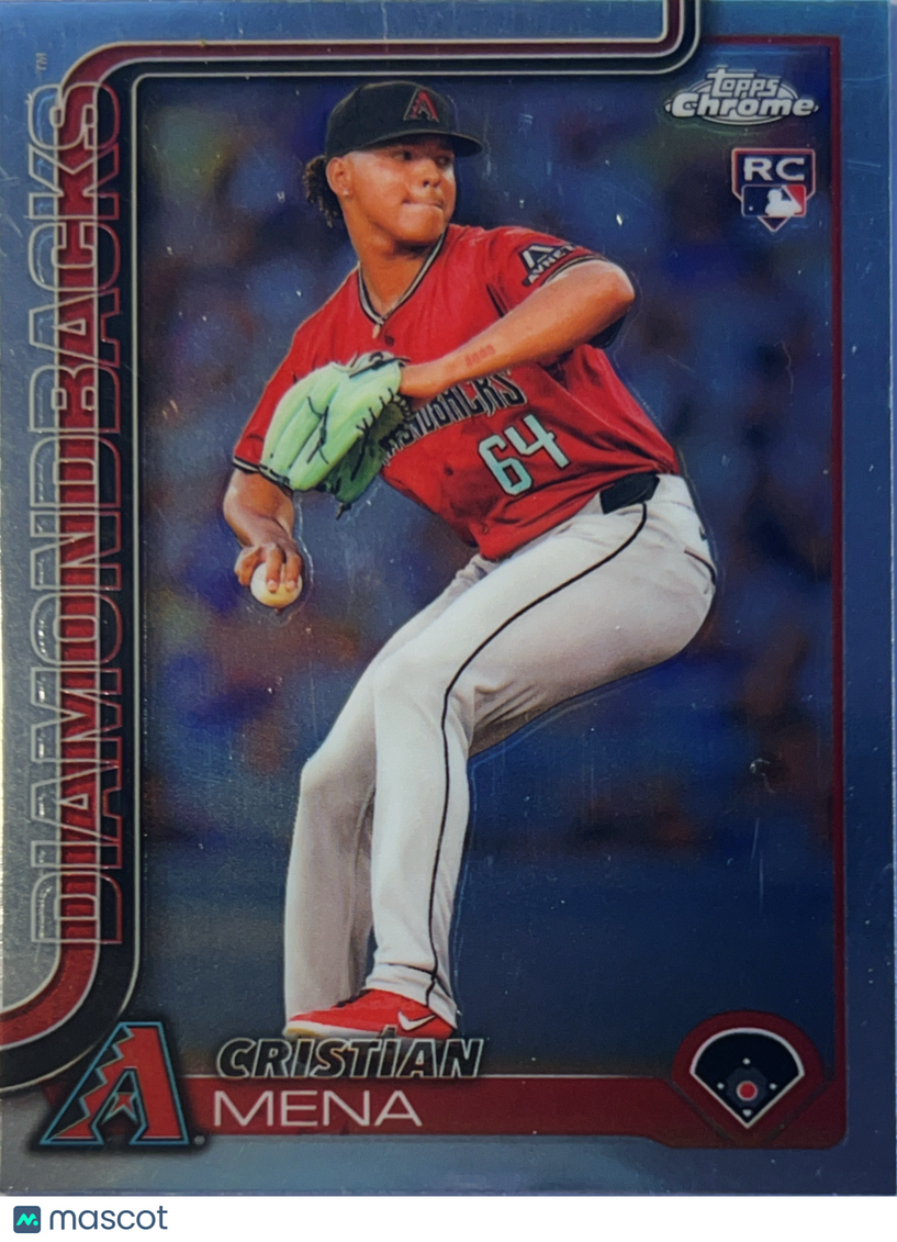 2025 Topps Chrome Cristian Mena #102 RC
