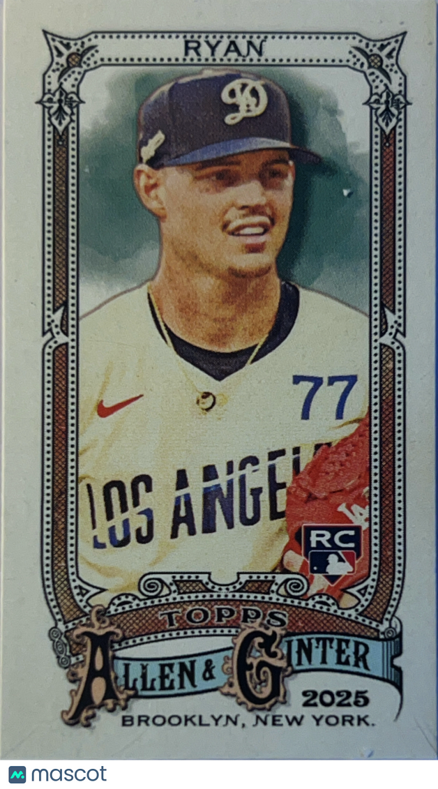 2025 Topps Allen & Ginter River Ryan #226 RC