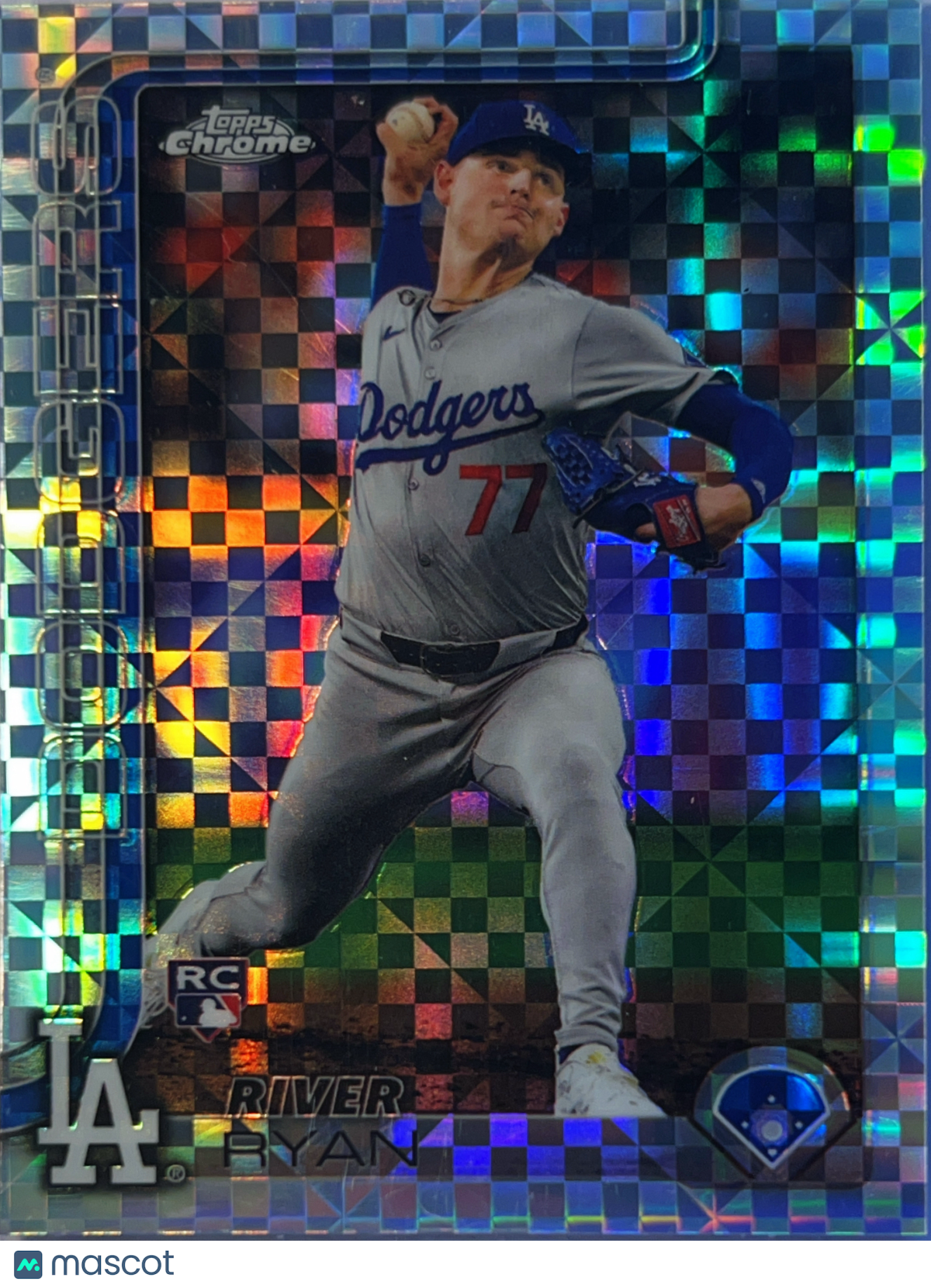 2025 Topps Chrome River Ryan #18 X-Fractor RC