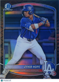 2025 Topps Bowman Chrome Zyhir Hope #BCP-2 Reptilian Refractor