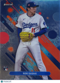2025 Topps Finest Roki Sasaki #40 RC