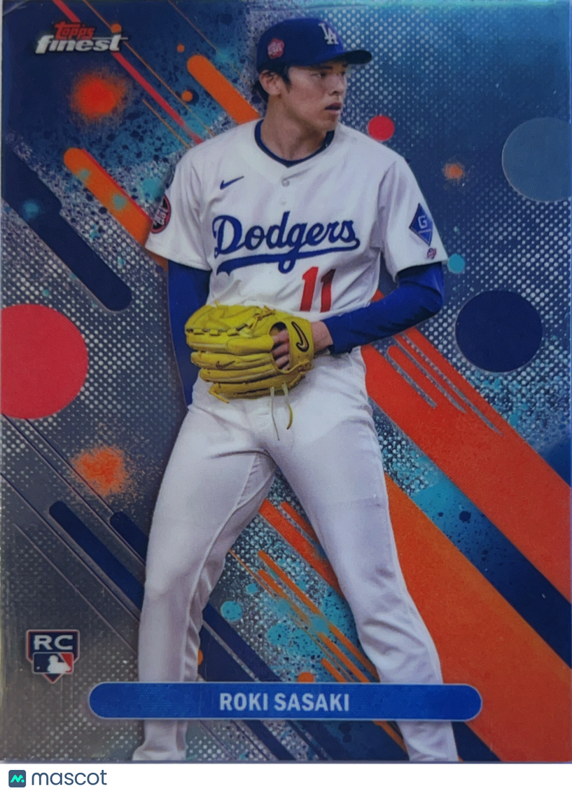 2025 Topps Finest Roki Sasaki #40 RC