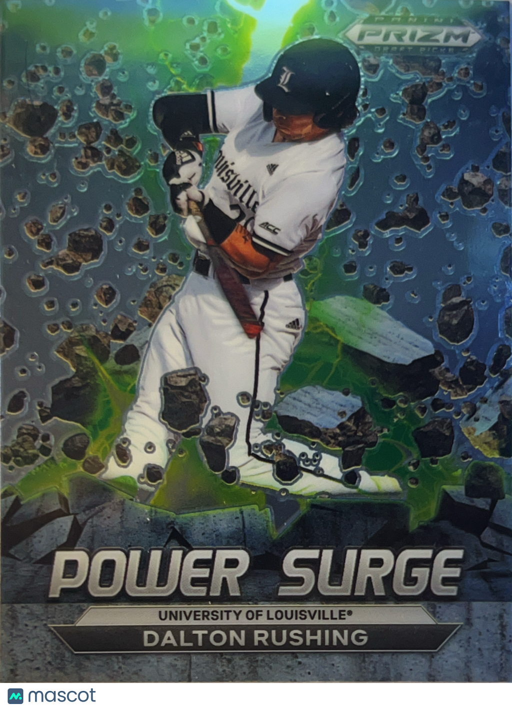 2022 Panini Prizm Draft Picks Power Surge Dalton Rushing #PS-DR