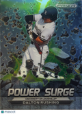 2022 Panini Prizm Draft Picks Power Surge Dalton Rushing #PS-DR