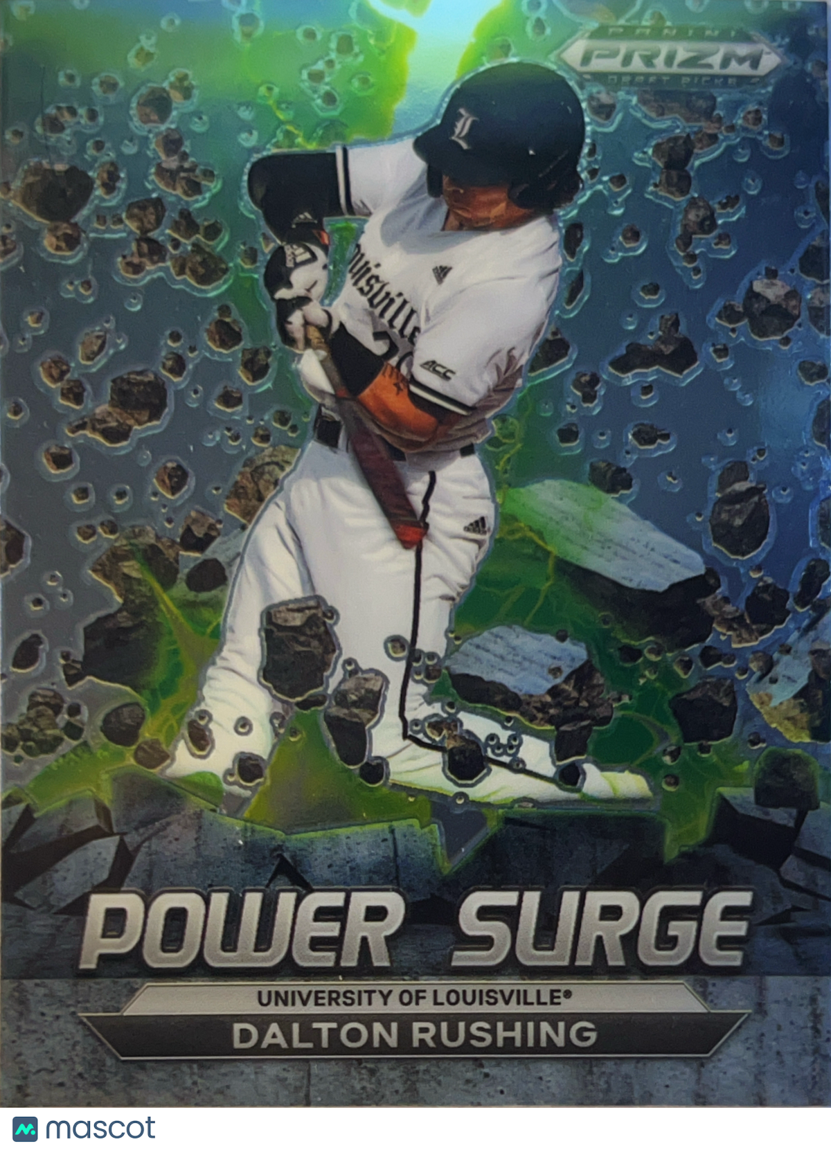 2022 Panini Prizm Draft Picks Power Surge Dalton Rushing #PS-DR