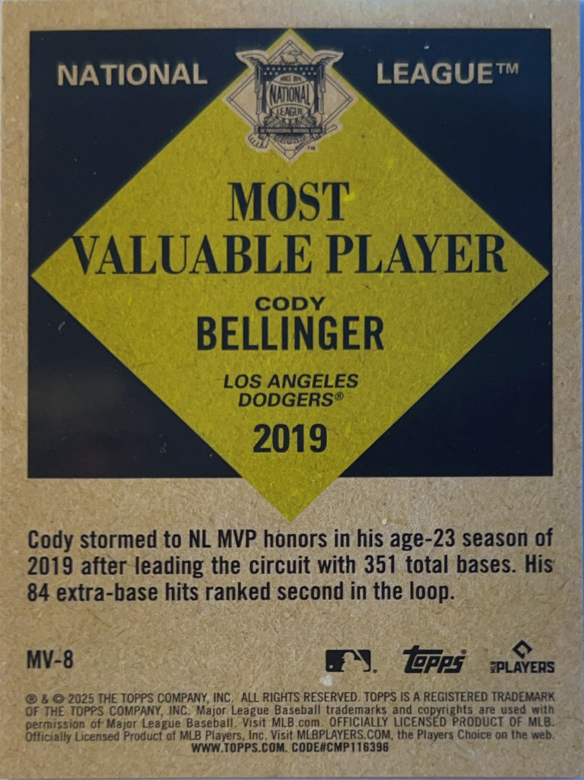 2025 Topps Cody Bellinger #MV-8