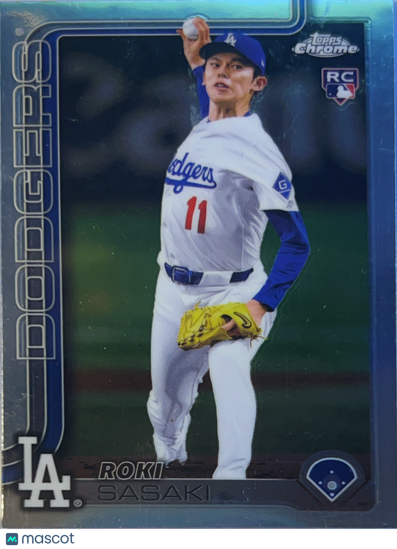 2025 Topps Chrome Roki Sasaki #217 RC