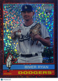 2025 Topps Heritage River Ryan #45 Burgundy Sparkle RC