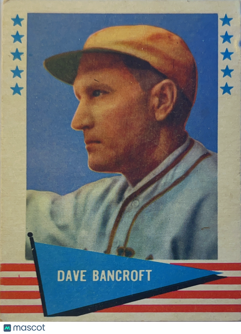 1961 Fleer Baseball Greats Dave Bancroft #7