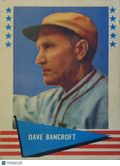 1961 Fleer Baseball Greats Dave Bancroft #7