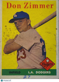 1958 Topps Don Zimmer #77