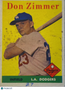 1958 Topps Don Zimmer #77