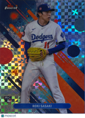 2025 Topps Finest Roki Sasaki #40 X-Fractor RC