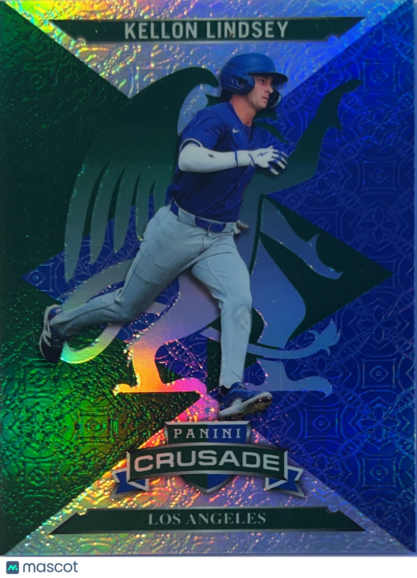 2025 Panini Crusade Kellon Lindsey #39 Blue