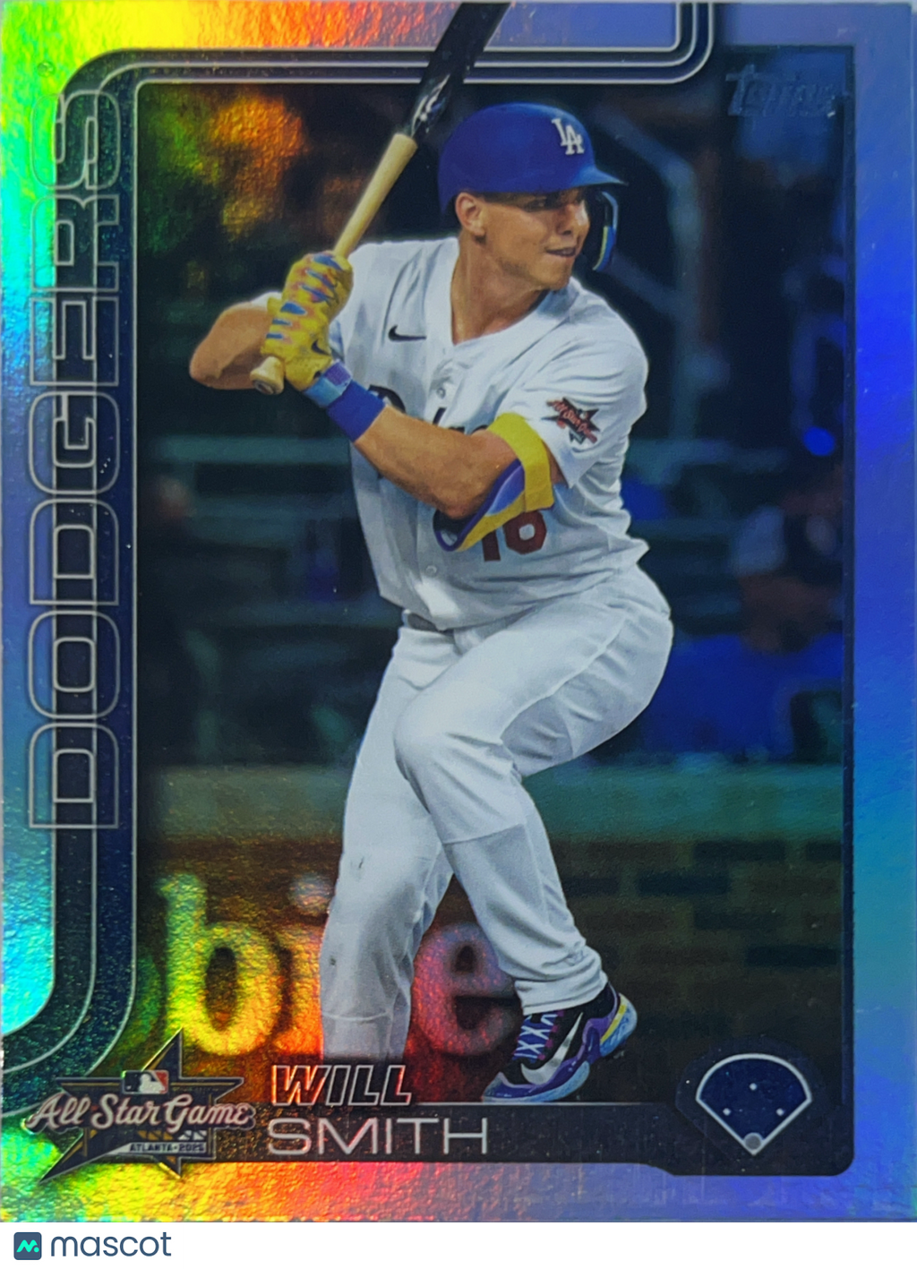 2025 Topps Update Series Will Smith #ASG-7 Rainbow Foil