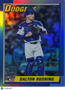 2025 Topps Series 1 Dalton Rushing #U90-5 Rainbow Foil RC