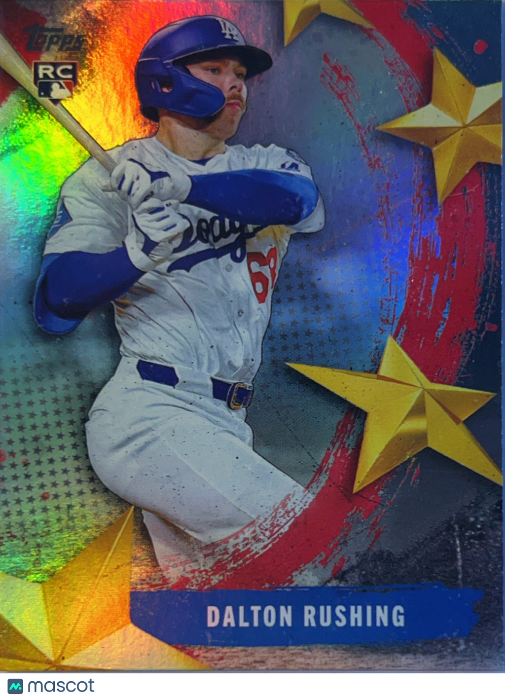 2025 Topps Stars of MLB Dalton Rushing #SMLB-75 RC
