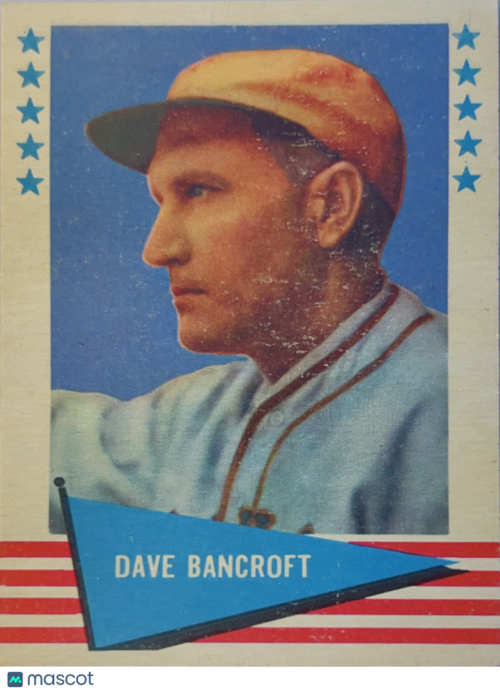 1961 Fleer Baseball Greats Dave Bancroft #7