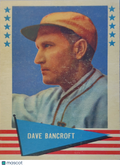 1961 Fleer Baseball Greats Dave Bancroft #7