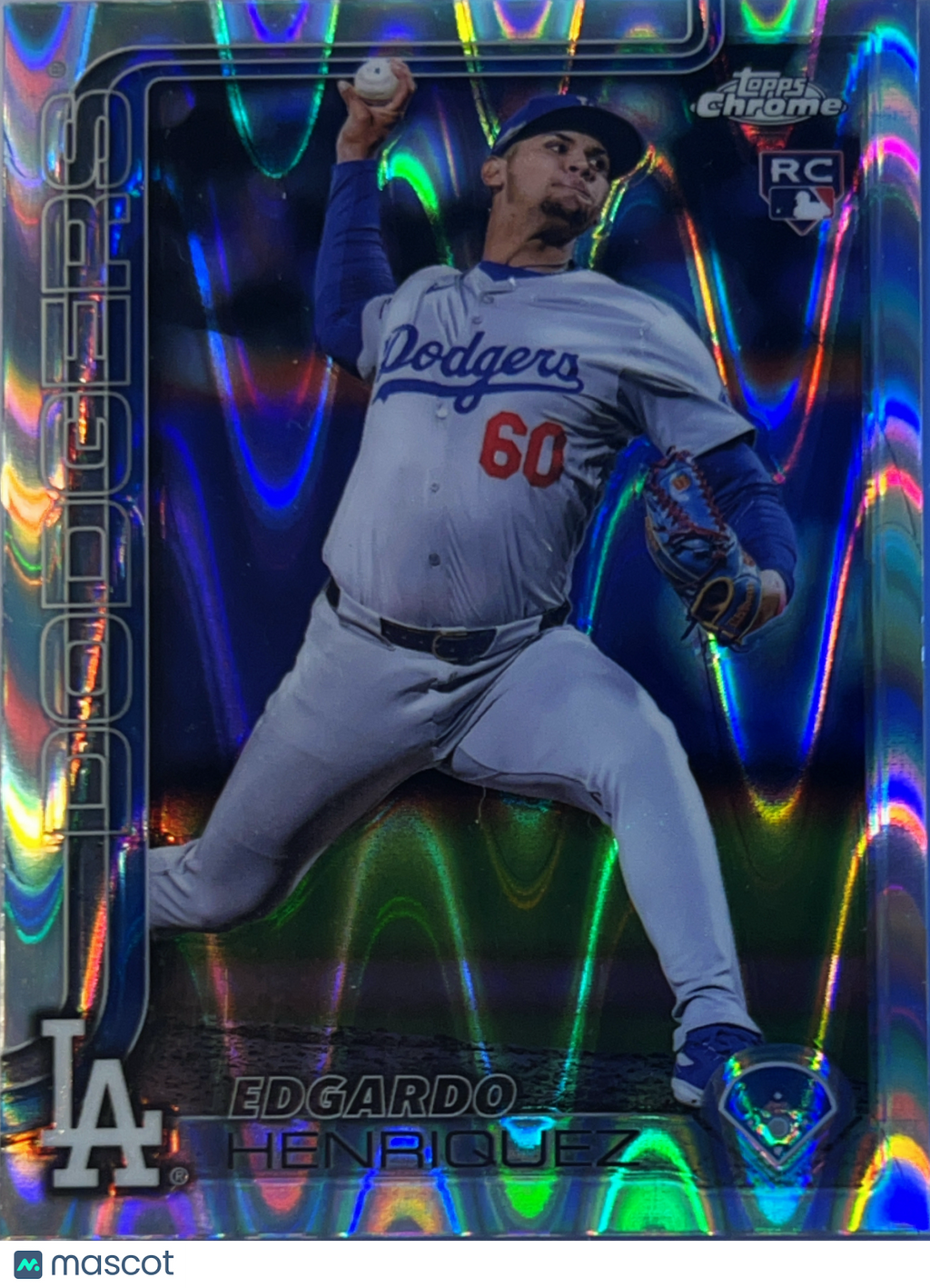 2025 Topps Chrome Edgardo Henriquez #71 RayWave RC