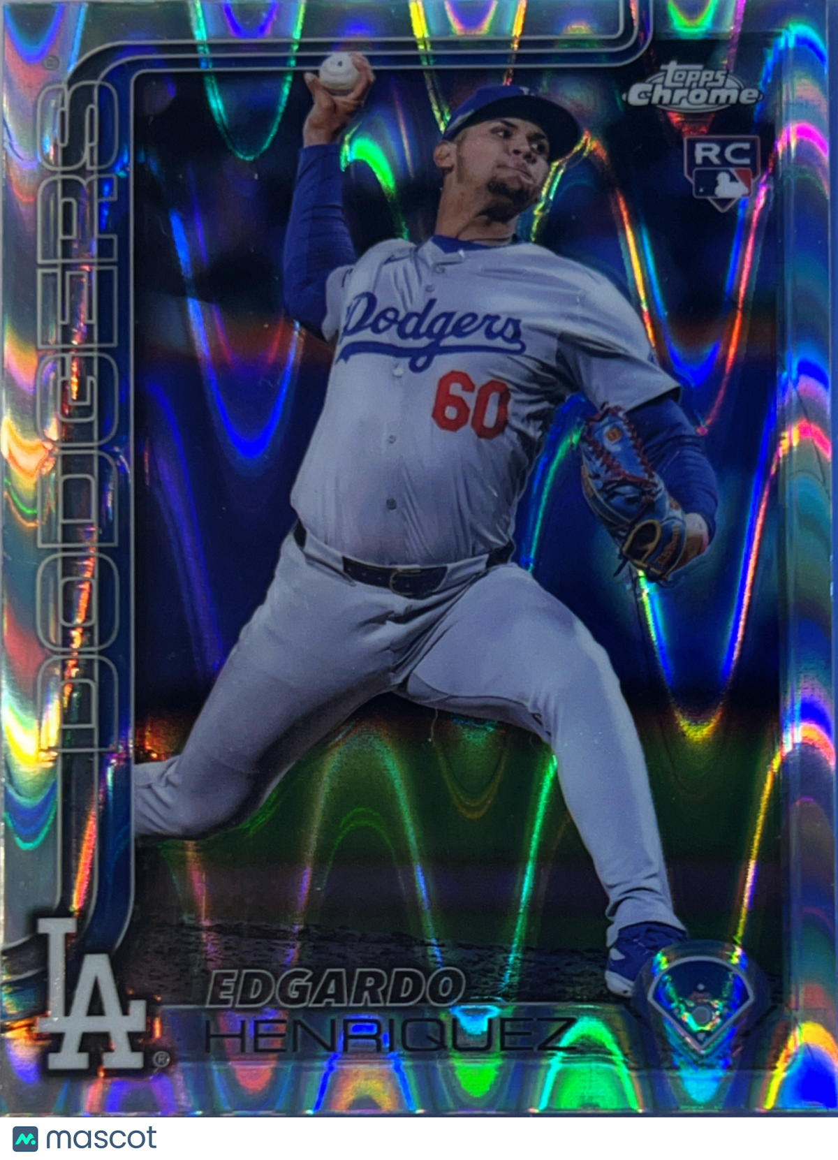 2025 Topps Chrome Edgardo Henriquez #71 RayWave RC