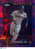 2024 Topps Chrome Update LaMonte Wade Jr. #USC144 Magenta Lava Lamp /299