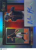 2024 Panini Select Diamond Action Signatures Prizm Maui Ahuna #DAS-MA Silver Auto