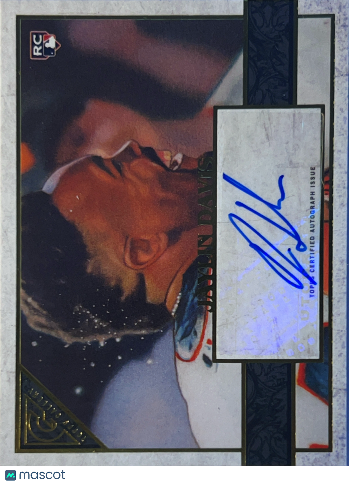 2020 Topps Gallery Jaylin Davis #57 RC Auto