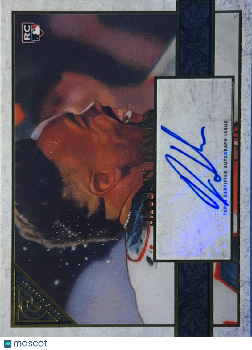 2020 Topps Gallery Jaylin Davis #57 RC