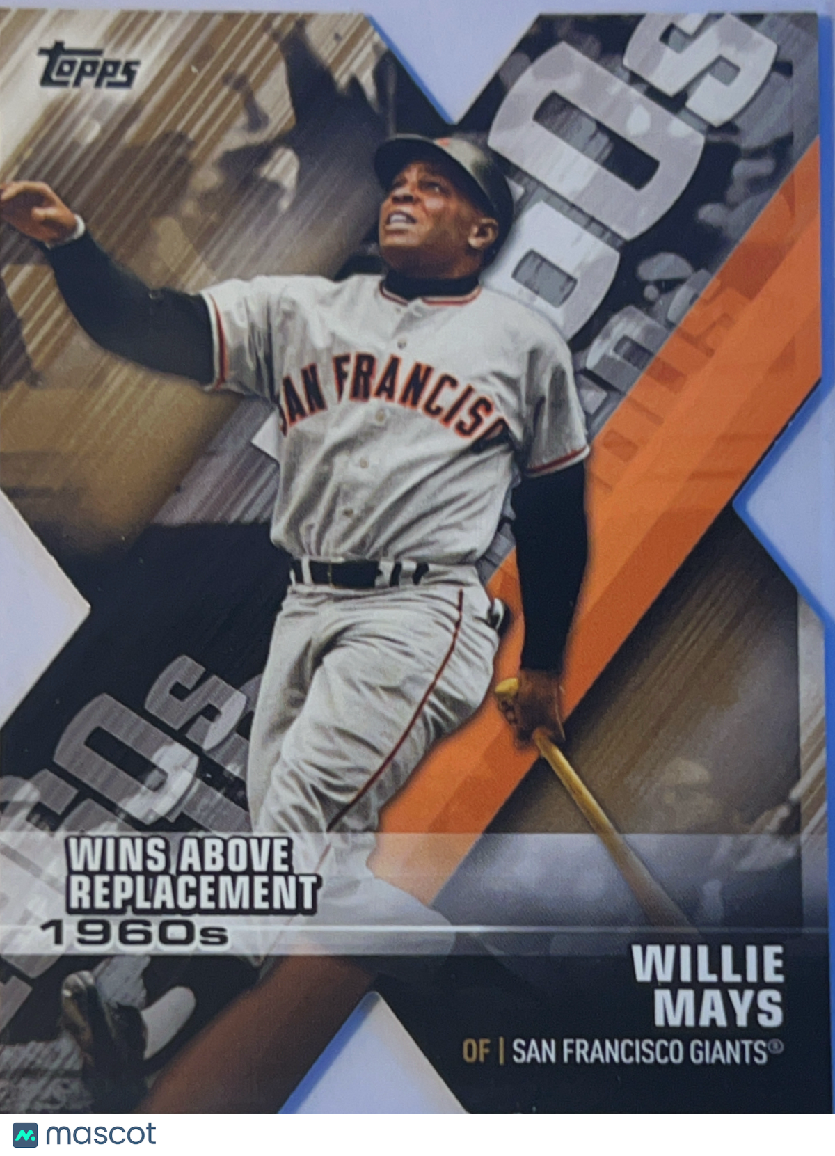 2020 Topps Decade of Dominance Willie Mays #DOD-2 Die Cut