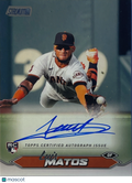 2023 Topps Stadium Club Luis Matos #SCBA-LM RC Auto