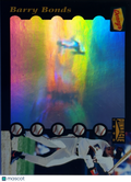 1996 Pinnacle Denny's Hologram Barry Bonds #8 of 28